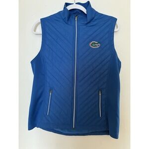 Levelwear Florida Gators Blue Quilted Vest NCAA Fan Apparel College Size L